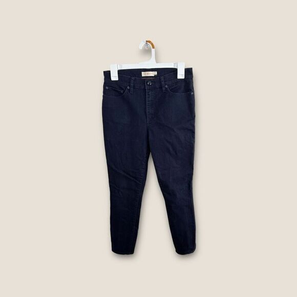 Tory Burch Navy Mid-Rise Stretch Skinny Jeans size 27 - Picture 1 of 7